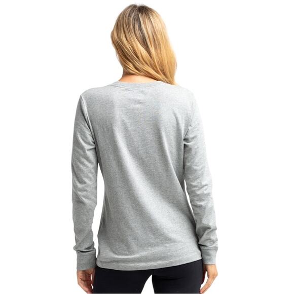 NIKE Sportswear Essential Womens Icon Tee In Heather Gray Women’s Size XL - Picture 4 of 10